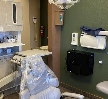 Dental checkup equipment of Fall River Valley Dental Clinic