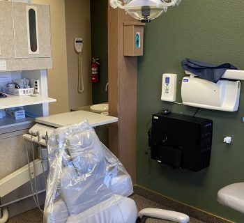 Dental checkup equipment of Fall River Valley Dental Clinic